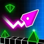 Two Player Games Unblocked: Geometry Vibes 3D